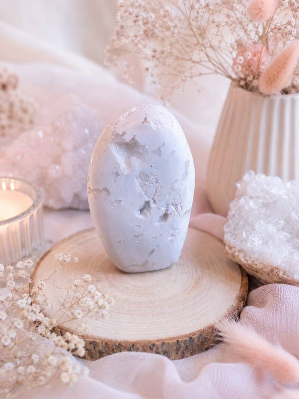 Witte Agaat met Chalcedoon