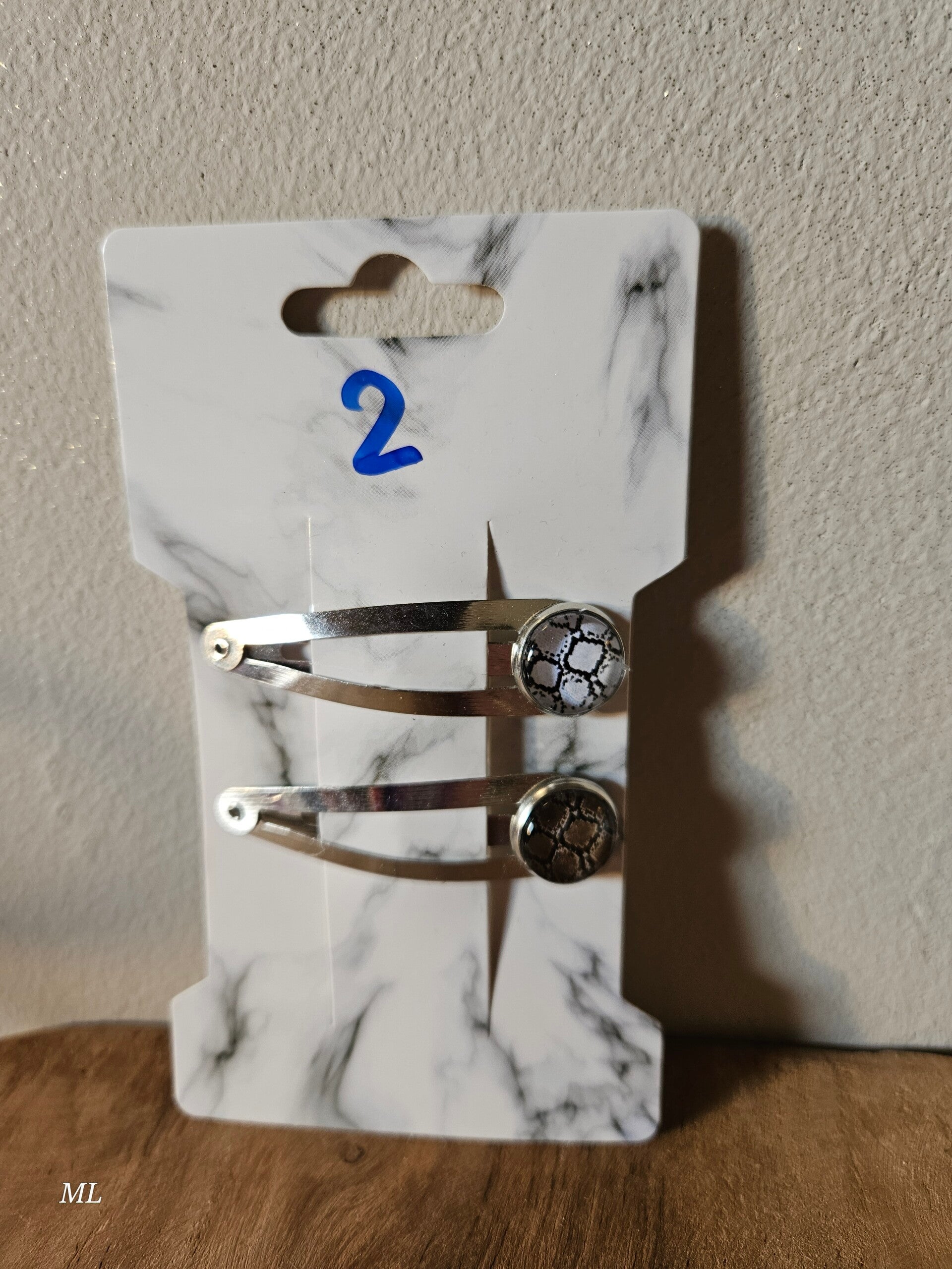 Schuifspeldjes dierenprint