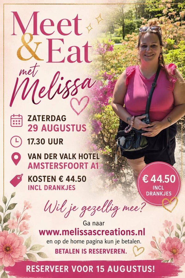 Ontmoeting  / etentje  29 augustus