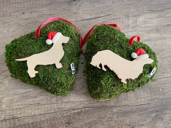 Kerst hart groen