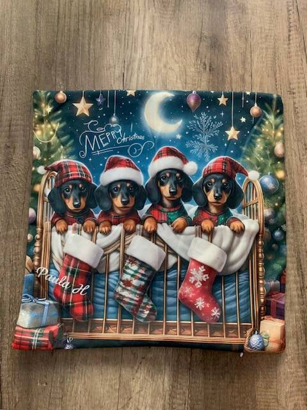 kerst kussenhoes