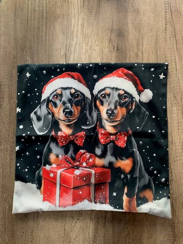 kussenhoes kerstteckel
