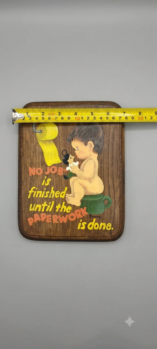Vintage Wooden sign
