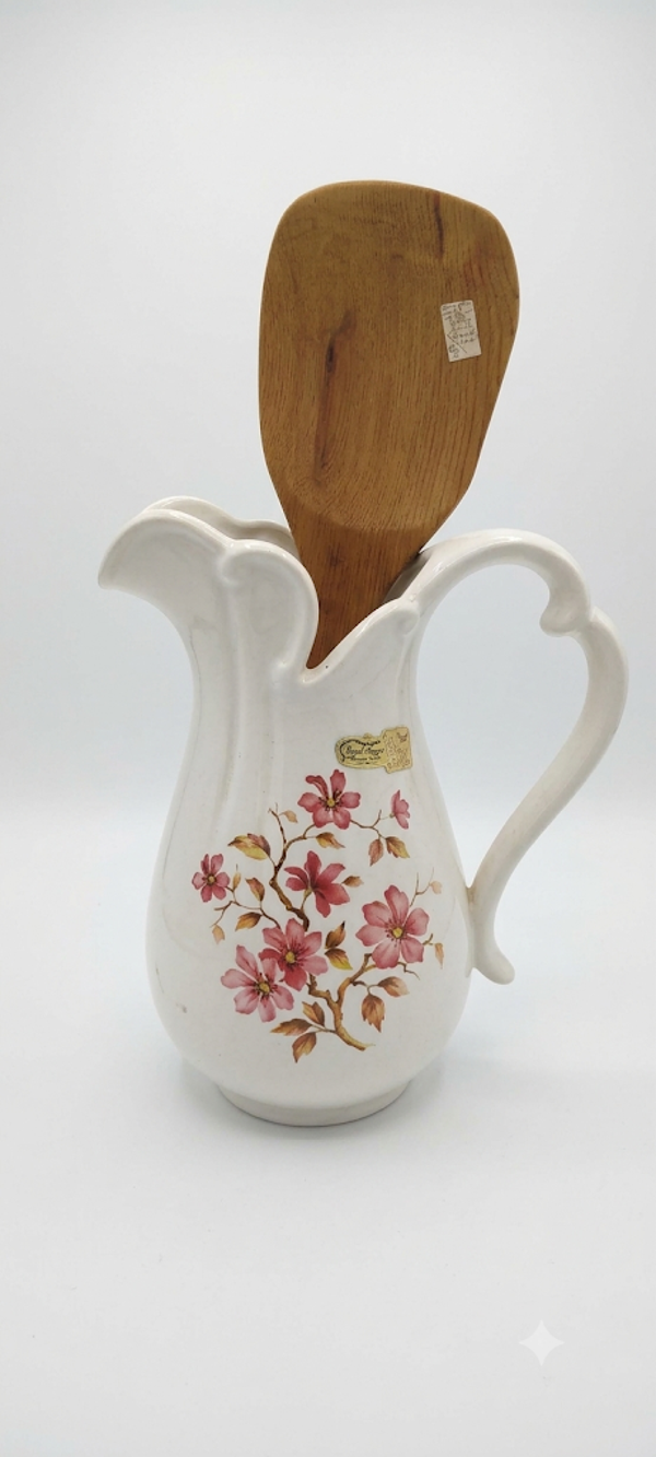 Royal Haeger Floral Ceramic Pitcher