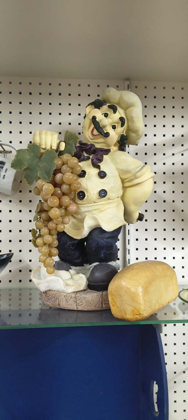 Tuscan / Country Chef Countertop Figurine