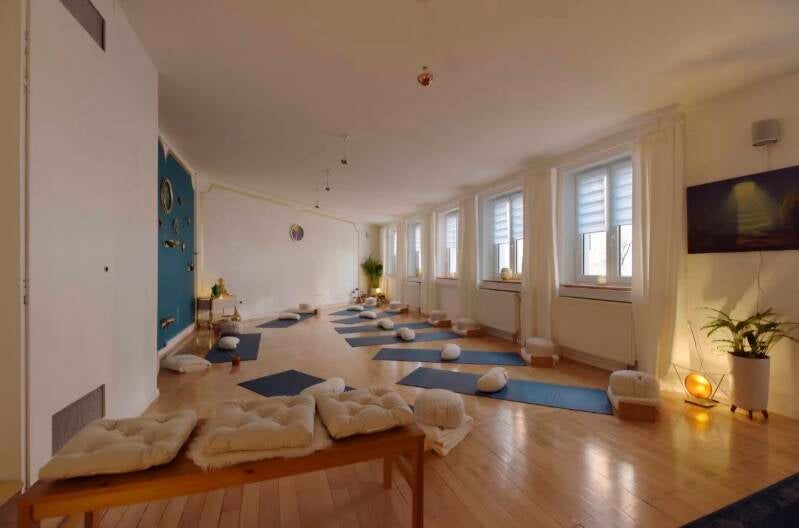 Halo Moon Yoga Raum für Workshops