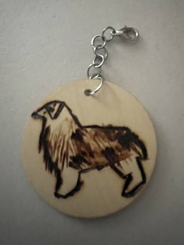 Australian Shepherd Key Chain