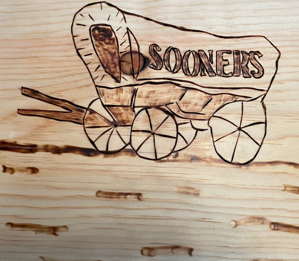 OU Sooners Cutting Board