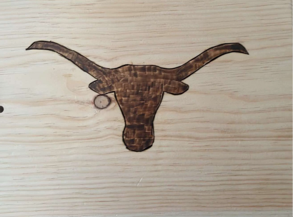 Longhorn Cutting Board