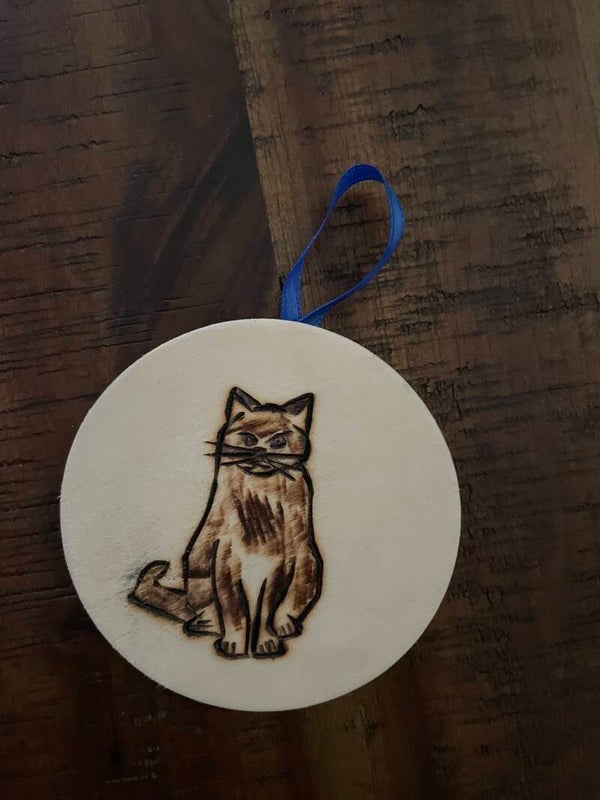 Family Cat Ornament