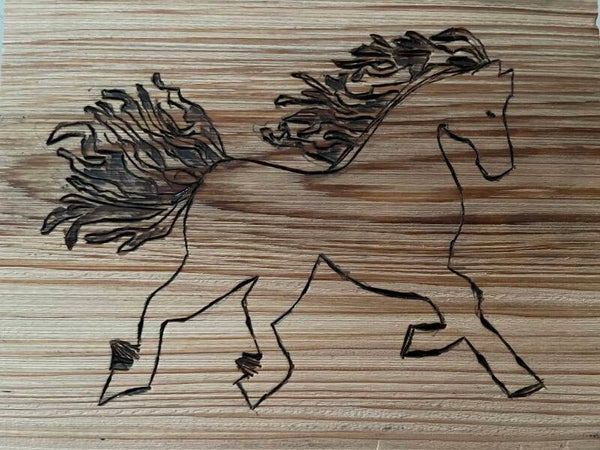 Flaming Horse Board