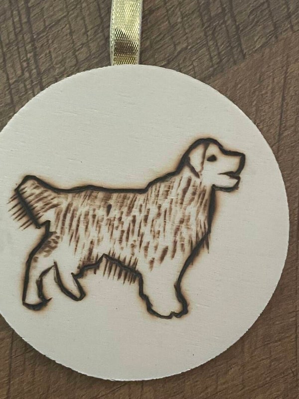 Golden Retriever Ornament