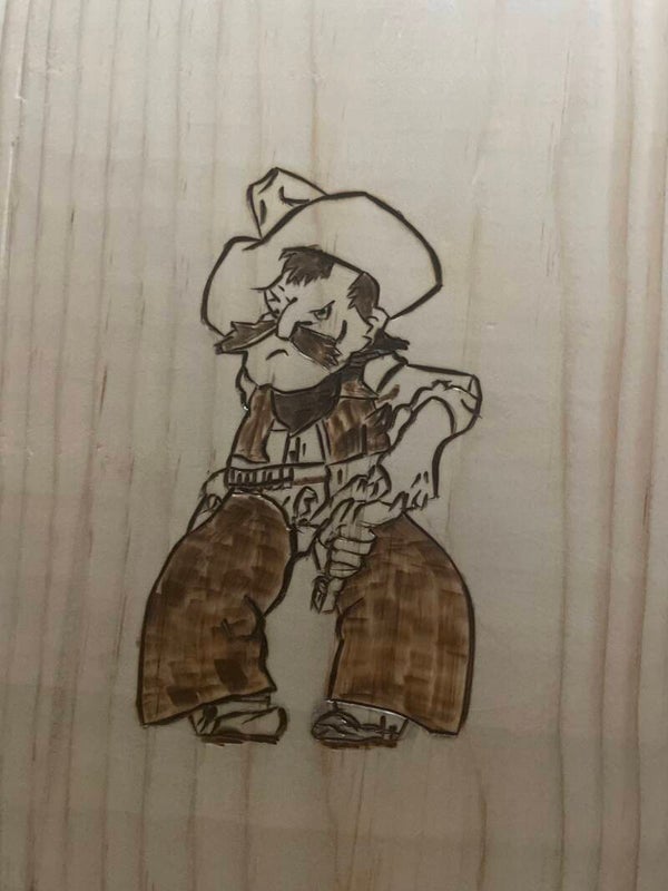 Pistol Pete Wall Decoration