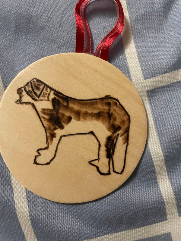 Saint Bernard Ornament
