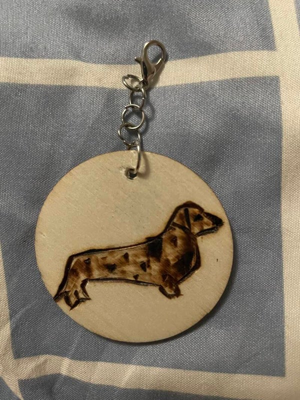 Dachshund Keychain