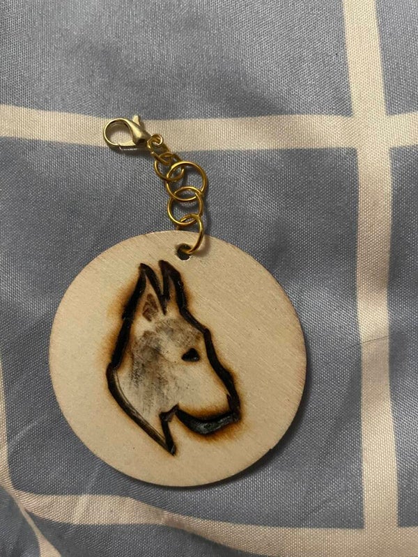 Great Dane Keychain