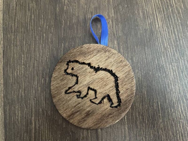 Bear Outline + Stain