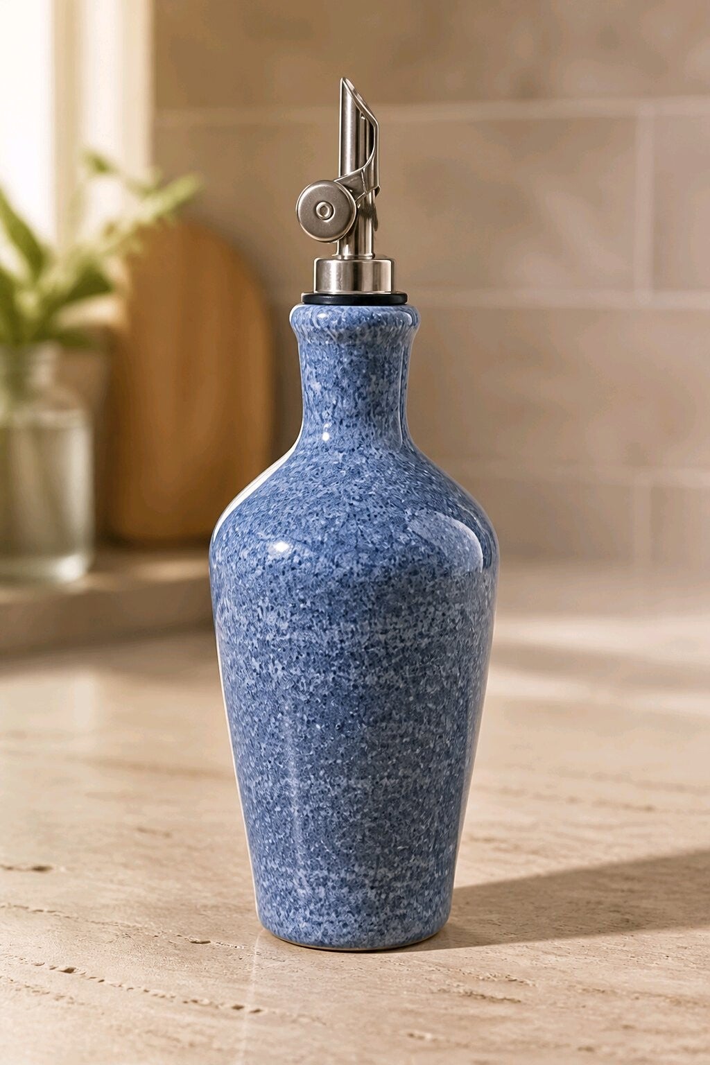 Oel-Flasche Olivenölspender 0.75l "Gris"