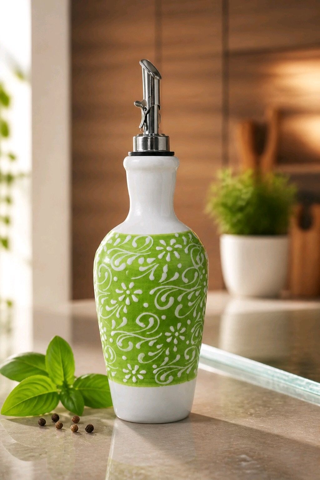Oel-Flasche Olivenölspender 0.75l "Primavera"