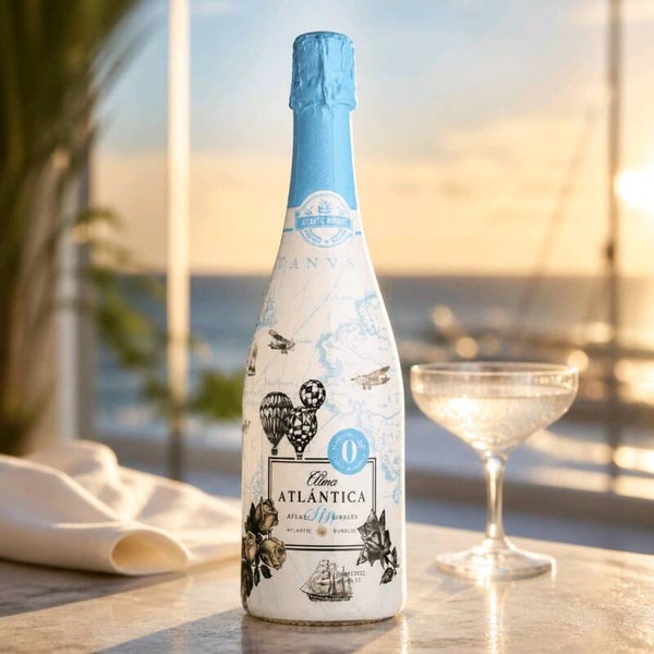 Alma Atlantica Albariño Bubbles Blanco ZERO ohne Alkohol 75cl