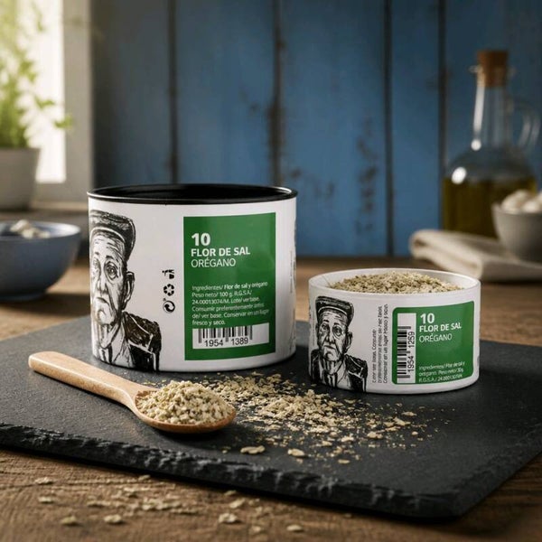 Salzflocken Biomaris Fleur de Sel & Oregano