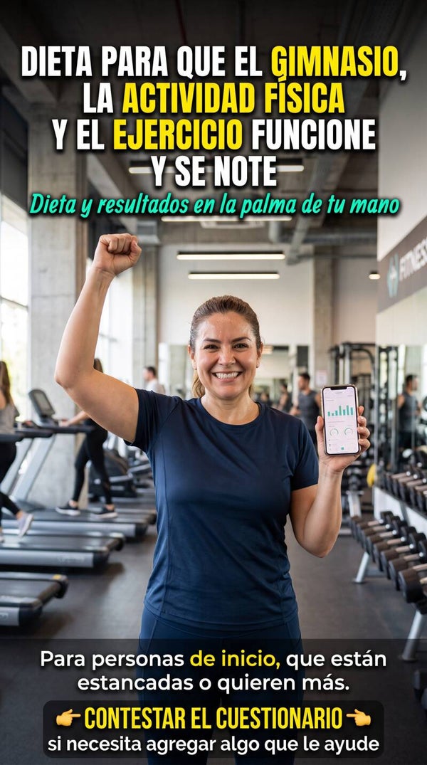 Dieta en línea para que el gimnasio, actividad física y ejercicio funcione