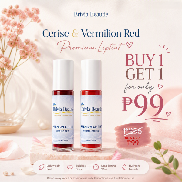 Buy 1 Get 1 Liptint - Cerise & Vermilion Red