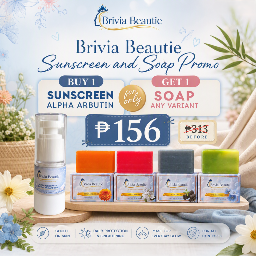 Buy 1 Sunscreen Get 1 Soap