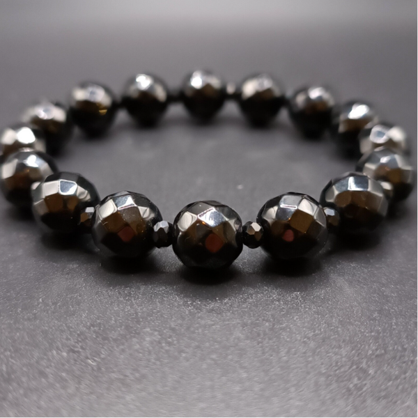 Bracelet elastique en Onyx