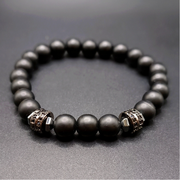 Bracelet elastique en Shungite