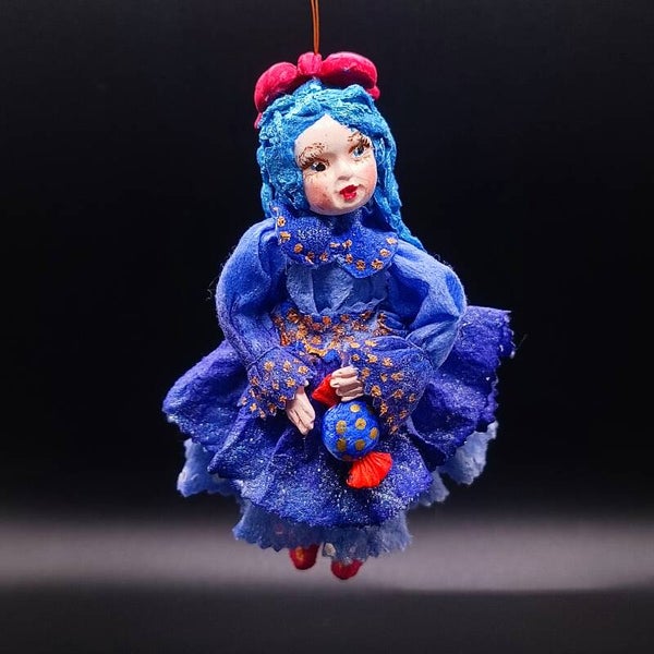 Malvina - Figurine de Noel Artisanal