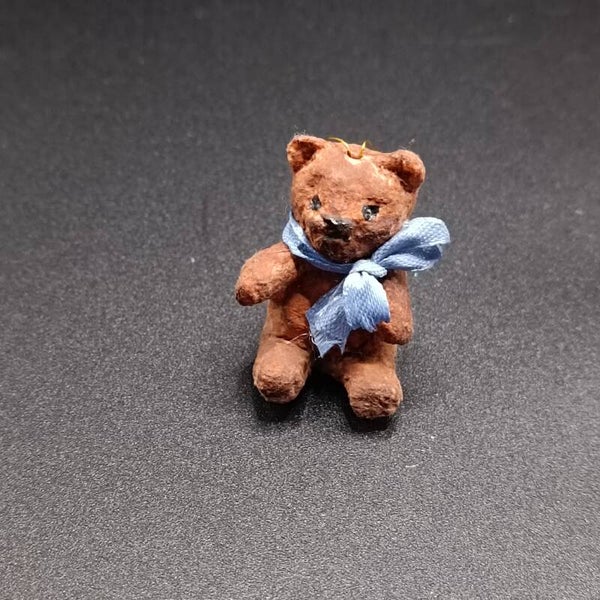 Ours  - Figurine de Noel Artisanal en coton