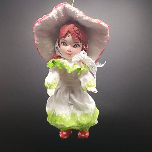 Champignon - Amanite tue mouche - Figurine de Noel Artisanal