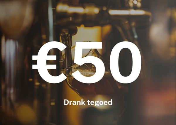 Drank tegoed  €50