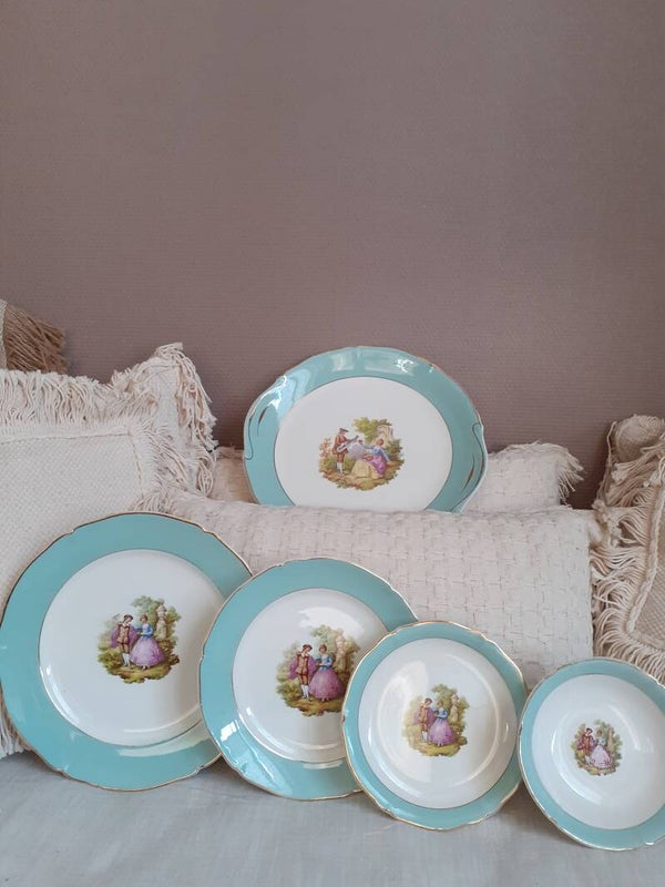 Jolie Assiette Fragonard ( La Danse) GM