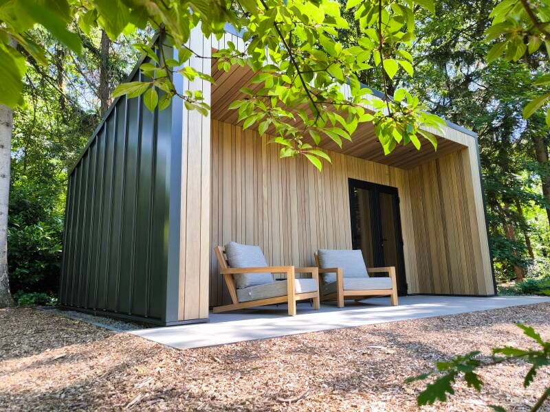 Maatwerk tuinhuis overkapping