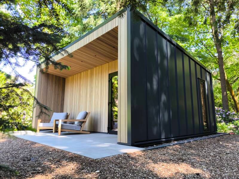 Maatwerk tuinhuis overkapping
