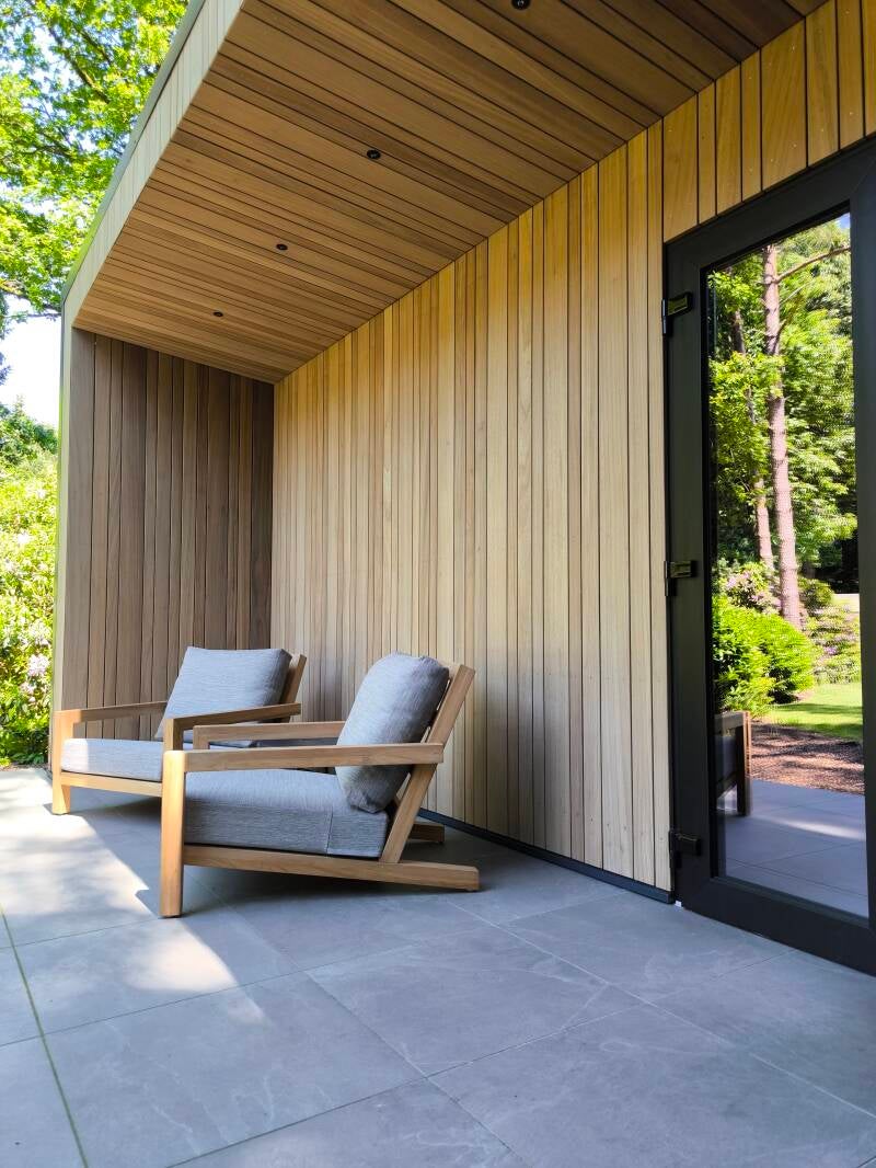 Maatwerk tuinhuis overkapping