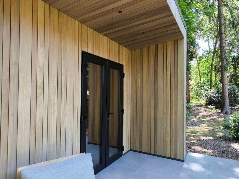 Maatwerk tuinhuis overkapping
