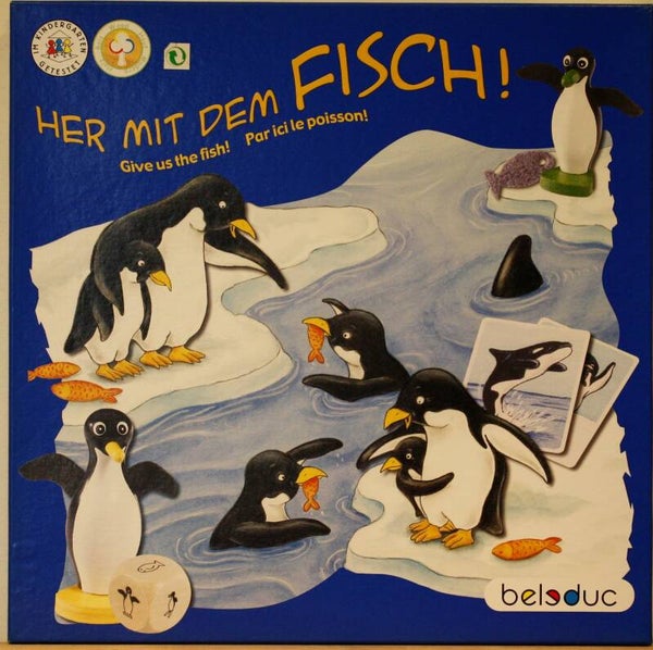 Beleduc Hier met die vis!