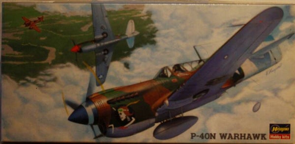 Hasegawa 1/72 P-40N Warhawk