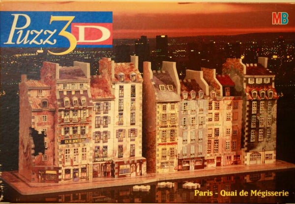 MB 3D puzzel Paris Quai de Megisserie 774 st.