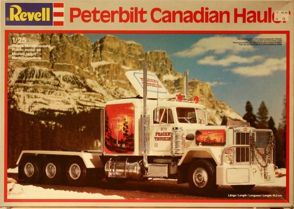 Revell Peterbilt Canadian Hauler 1/25