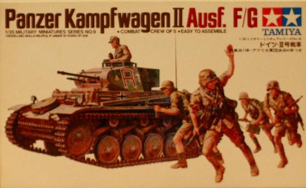 Tamiya 1/35 Panzer kampfwagen II AusF. F/G