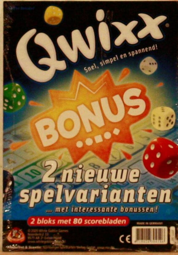 White Goblin Games Qwixx uitbreiding Bonus