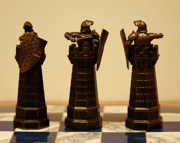 Harry Potter Schaakstuk Toren Zwart