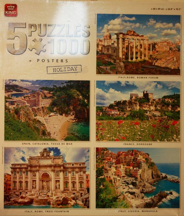 King Holiday box 5x 1000