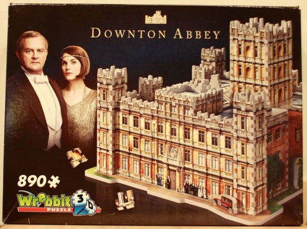 Wrebbit 3D puzzel  Downton Abbey 890 stukjes