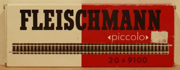 Fleischmann  9100 Rechte rail 222mm