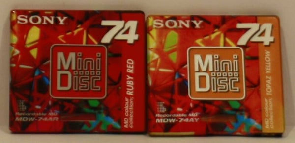 Sony mini disc MDW-74AR